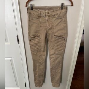 WHBM skinny cargo jeans